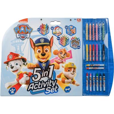 Canenco Paw Patrol - 5-i-1 Färgläggnings- och pysselset Canenco Paw Patrol - 5-i-1 Färgläggnings- och pysselset
