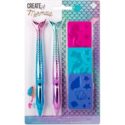 Canenco Create it! Bodymarker - 3 sjablonen multikleuren Canenco Create it! Bodymarker - 3 sjablonen multikleuren