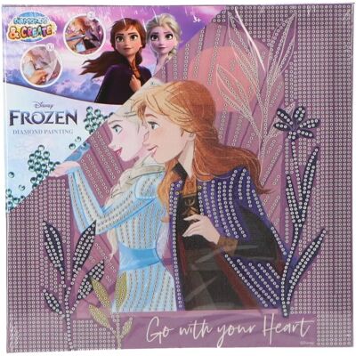 Canenco Frozen Diamond Painting Canvas XL Colori multipli - Dipinto di diamanti Canenco Frozen Diamond Painting Canvas XL Colori multipli - Dipinto di diamanti