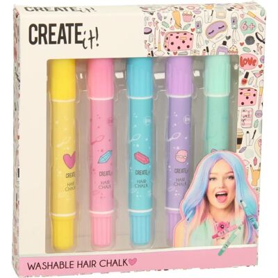 Create It! Μπάλες για Μαλλιά, 5 τεμάχια, Ποικιλία Χρωμάτων Create It! Μπάλες για Μαλλιά, 5 τεμάχια, Ποικιλία Χρωμάτων