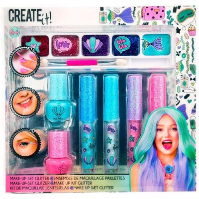 Canenco - Make-up-Set - Nagellacke, Lipglosses, Lidschattenpalette Canenco - Make-up-Set - Nagellacke, Lipglosses, Lidschattenpalette