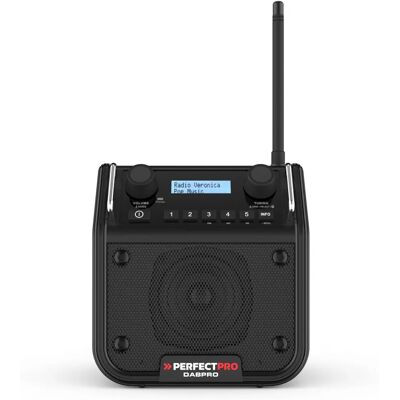 Perfectpro DABPRO Tragbare Bauarbeitenradio - IP54, Bluetooth Perfectpro DABPRO Tragbare Bauarbeitenradio - IP54, Bluetooth