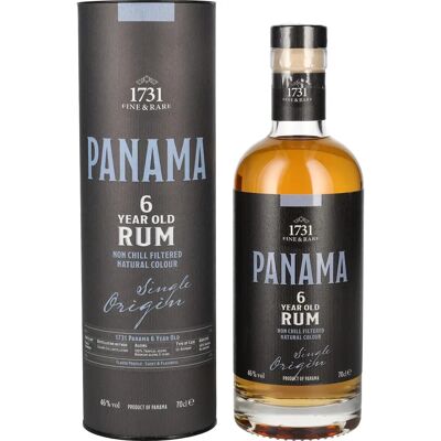 Marke: 1731 Fine & Rare Panama 6 Jahre alter Single Origin Rum - Rum Marke: 1731 Fine & Rare Panama 6 Jahre alter Single Origin Rum - Rum