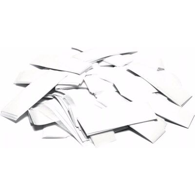 TCM FX Rechteckiges Konfetti - 55x18mm - Weiß - Konfetti TCM FX Rechteckiges Konfetti - 55x18mm - Weiß - Konfetti