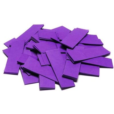 Lila Konfetti - 55x18mm - 1kg - Konfetti Lila Konfetti - 55x18mm - 1kg - Konfetti