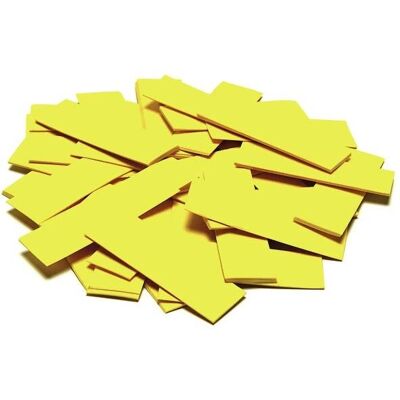 Confettis jaunes TCM FX 55x18mm - Confetti - Publicité Confettis jaunes TCM FX 55x18mm - Confetti - Publicité
