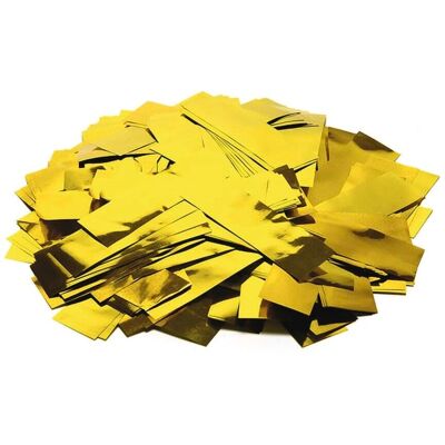 TCM Metallic Konfetti - 55x18mm - gull - 1kg - Konfetti TCM Metallic Konfetti - 55x18mm - gull - 1kg - Konfetti