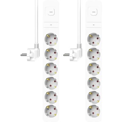 ELRO ES706 przedłużacz 6 gniazd z ochroną przeciwprzepięciową - 1,5m kabel ELRO ES706 przedłużacz 6 gniazd z ochroną przeciwprzepięciową - 1,5m kabel