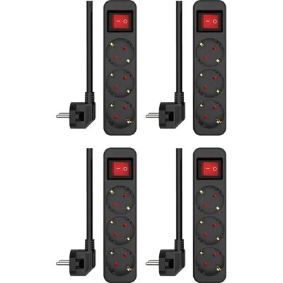 ELRO ES103S przedłużacz - 3 gniazdka, Dziecięca ochrona, 1,5m kabel ELRO ES103S przedłużacz - 3 gniazdka, Dziecięca ochrona, 1,5m kabel