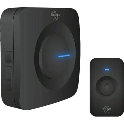 Elro Wireless Doorbell Set - 64 Melodies - Up to 300m Range Elro Wireless Doorbell Set - 64 Melodies - Up to 300m Range
