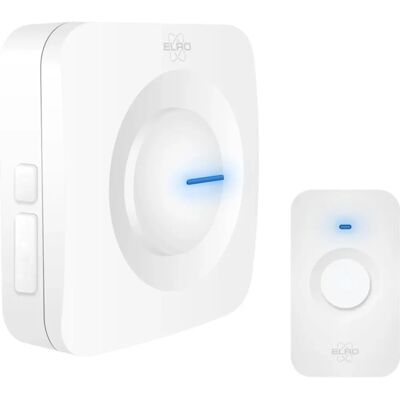 Elro DB3000 Wireless Doorbell Set - IP65 Waterproof - 300m Range Elro DB3000 Wireless Doorbell Set - IP65 Waterproof - 300m Range
