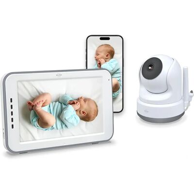 Monitor dziecięcy ELRO BC4000 - Światło nocne, Aplikacja, Piosenki na sen Monitor dziecięcy ELRO BC4000 - Światło nocne, Aplikacja, Piosenki na sen