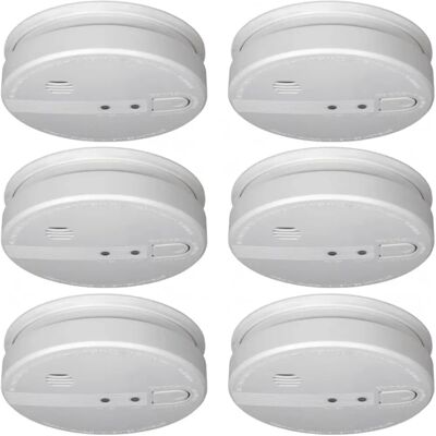 ELRO FS1105P Smoke Detector - 230V, 5-Year Backup, EN14604 ELRO FS1105P Smoke Detector - 230V, 5-Year Backup, EN14604