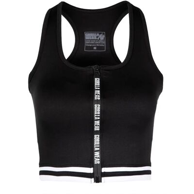 Gorilla Wear Mesa Crop Top à Fermeture Éclair - Crop Top Gorilla Wear Mesa Crop Top à Fermeture Éclair - Crop Top