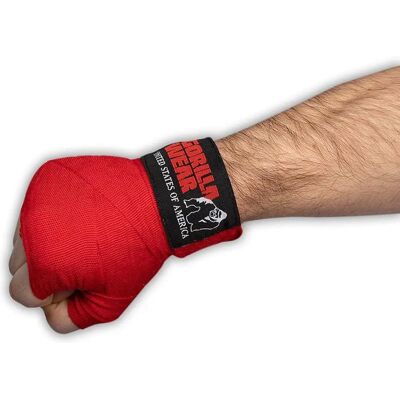 Gorilla Wear Rojas 2.5M Boksehåndbind - Boxing Hand Wraps Gorilla Wear Rojas 2.5M Boksehåndbind - Boxing Hand Wraps