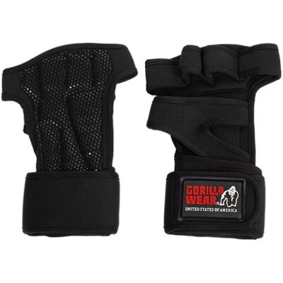 GORILLA WEAR Schwarze XL Trainingshandschuhe - Handschuhe für Gewichtheben GORILLA WEAR Schwarze XL Trainingshandschuhe - Handschuhe für Gewichtheben