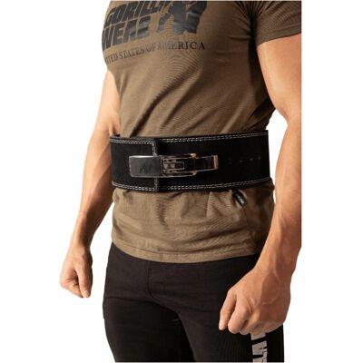 Gorilla Wear Leder Powerlifting Gürtel 4 Zoll - Unterstützt Unter Rücken Gorilla Wear Leder Powerlifting Gürtel 4 Zoll - Unterstützt Unter Rücken