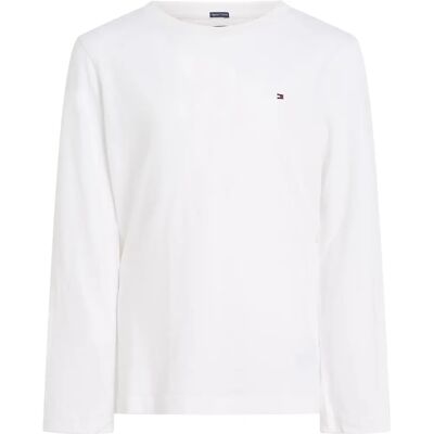 Tommy Hilfiger Bio-Baumwoll Langarm-T-Shirt - Größe 12 - Freizeit Tommy Hilfiger Bio-Baumwoll Langarm-T-Shirt - Größe 12 - Freizeit