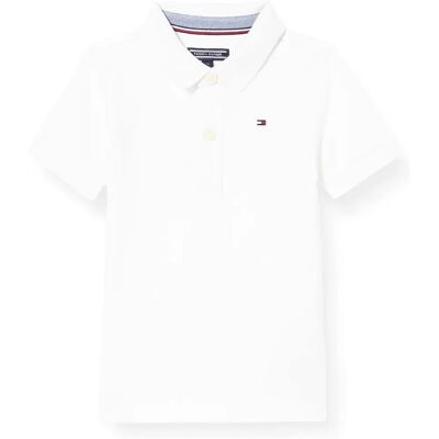 Polo en coton biologique pour enfants de Tommy Hilfiger - T-shirt à manches courtes Polo en coton biologique pour enfants de Tommy Hilfiger - T-shirt à manches courtes