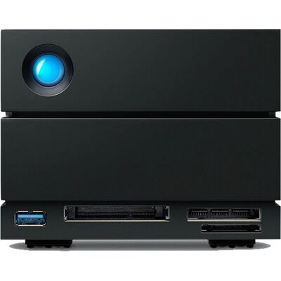 LaCie 2big Dock v2 60TB Festplatte - Desktop - Schwarz LaCie 2big Dock v2 60TB Festplatte - Desktop - Schwarz