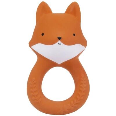 A Little Lovely Company Orange Fuchs Beißring - Schnullerring A Little Lovely Company Orange Fuchs Beißring - Schnullerring