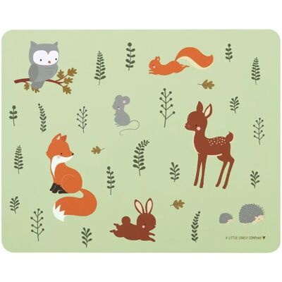 A Little Lovely Company - PMFFMI04 - Forest Friends - One Size - táckovací podložka A Little Lovely Company - PMFFMI04 - Forest Friends - One Size - táckovací podložka