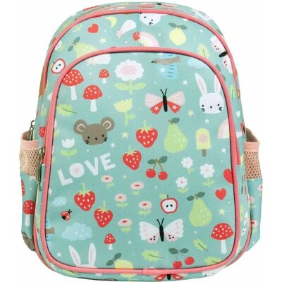 A Little Lovely Company Joy Sac à Dos thermique - Rose/Vert - 13L - Publicité A Little Lovely Company Joy Sac à Dos thermique - Rose/Vert - 13L - Publicité