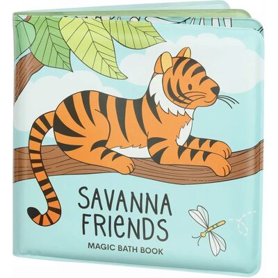 A Little Lovely Company Savanna Fürdőkönyv - Színváltó & Vízálló A Little Lovely Company Savanna Fürdőkönyv - Színváltó & Vízálló