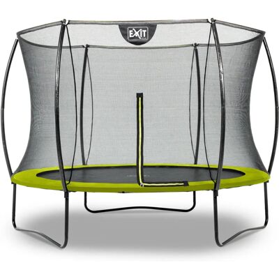 EXIT Silhouette Trampolin - grün, ø244cm, Sicherheitsnetz EXIT Silhouette Trampolin - grün, ø244cm, Sicherheitsnetz