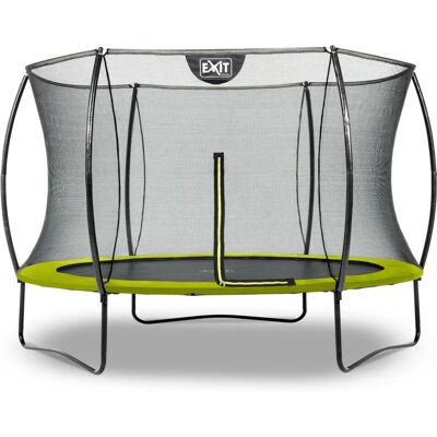 EXIT Silhouette Trampolin - Ø 305 cm - grün - Sicherheitsnetz EXIT Silhouette Trampolin - Ø 305 cm - grün - Sicherheitsnetz