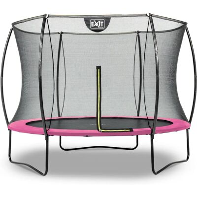 EXIT Silhouette Trampolin ø244cm - pink - Outdoor Trampolin EXIT Silhouette Trampolin ø244cm - pink - Outdoor Trampolin