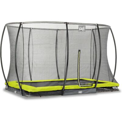 EXIT Silhouette Ground Trampoline 244x366cm - green EXIT Silhouette Ground Trampoline 244x366cm - green