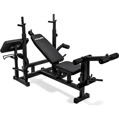 VirtuFit Deluxe Ławka do ćwiczeń - Regulowana, Wytrzymała, Kompaktowa VirtuFit Deluxe Ławka do ćwiczeń - Regulowana, Wytrzymała, Kompaktowa