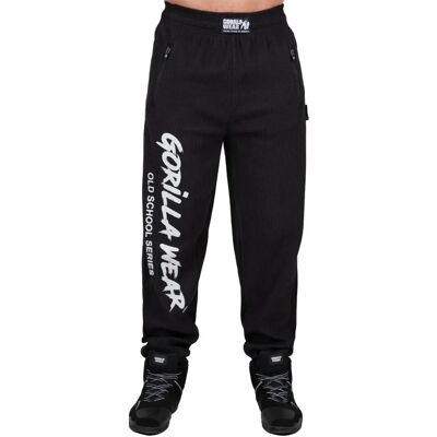 Gorilla Wear Black Old School Pants - L/XL Gorilla Wear Black Old School Pants - L/XL