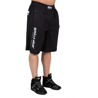 Gorilla Wear Augustine Old School Shorts - Zwart - S/M Gorilla Wear Augustine Old School Shorts - Zwart - S/M
