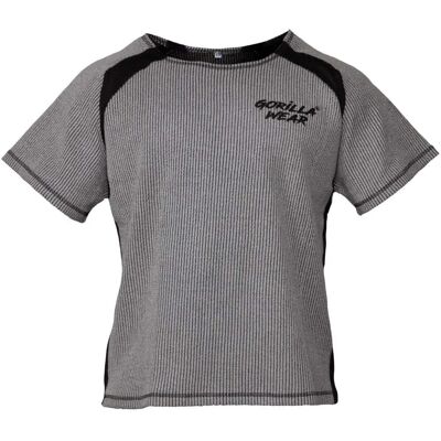Haut d'entraînement Gorilla Wear Old School - Gris - XXL/3XL - Publicité Haut d'entraînement Gorilla Wear Old School - Gris - XXL/3XL - Publicité