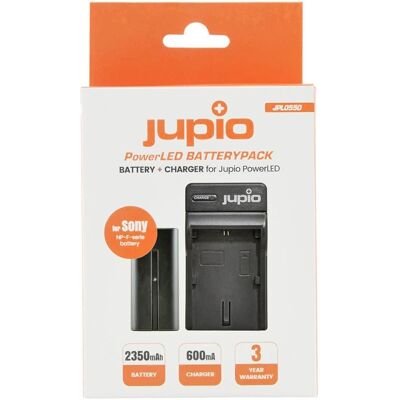 Set Batteria & Caricabatterie PowerLED F550 Jupio Set Batteria & Caricabatterie PowerLED F550 Jupio