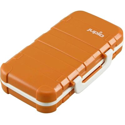 Jupio Marque BatMem Case - Étui pour Batteries et Cartes Mémoire - Publicité Jupio Marque BatMem Case - Étui pour Batteries et Cartes Mémoire - Publicité