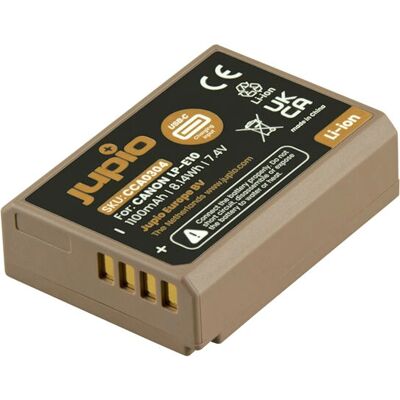 Jupio Canon LP-E10 USB-C Akku - Kamera / Camcorder - 1100mAh Jupio Canon LP-E10 USB-C Akku - Kamera / Camcorder - 1100mAh