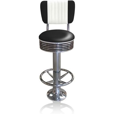 Bel Air - BS-27 CB Black - Beton - Barstoel Bel Air - BS-27 CB Black - Beton - Barstoel