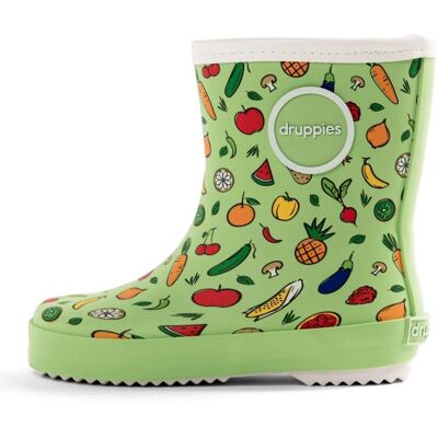DRUPPIES Grüner Sommer Regenstiefel mit Herausnehmbarer Einlegesohle DRUPPIES Grüner Sommer Regenstiefel mit Herausnehmbarer Einlegesohle