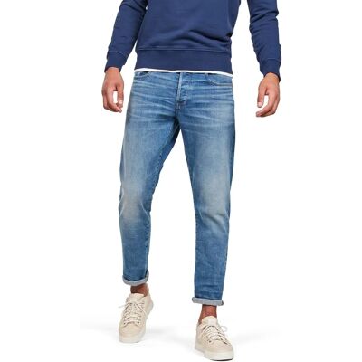 G-Star 3301 Regular Tapered Jeans - worn in azure G-Star 3301 Regular Tapered Jeans - worn in azure