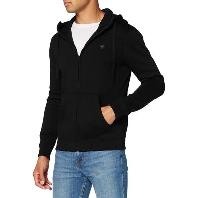 G-Star Premium Core Hooded Zip Sweatshirt - dark black G-Star Premium Core Hooded Zip Sweatshirt - dark black