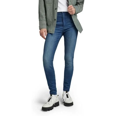 Jeans skinny taille ultra haute G-Star RAW Kafey - Bleu moyen - Femmes Jeans skinny taille ultra haute G-Star RAW Kafey - Bleu moyen - Femmes