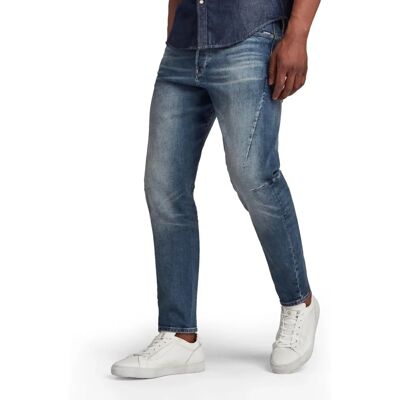 G-Star Raw Scutar 3D Tapered Jeans - Blue Cotton G-Star Raw Scutar 3D Tapered Jeans - Blue Cotton