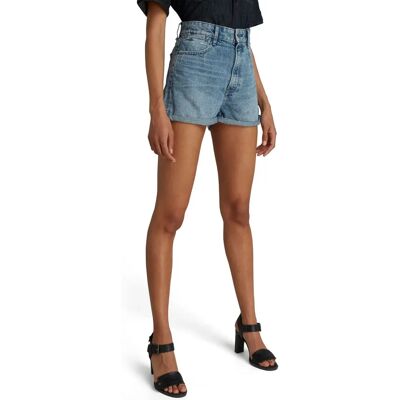 G-Star Raw Tedie Ultra High Shorts - Niebieska bawełna - Rozmiar 25 - Szorty G-Star Raw Tedie Ultra High Shorts - Niebieska bawełna - Rozmiar 25 - Szorty