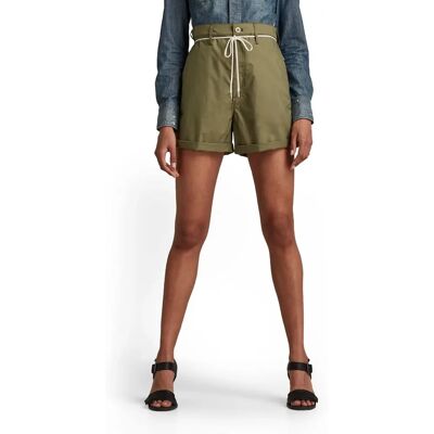 Shorts verts G-star RAW Lintell - Femmes - Au-dessus du genou Shorts verts G-star RAW Lintell - Femmes - Au-dessus du genou