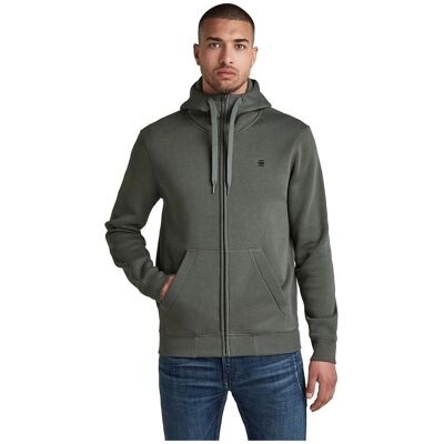 G-Star Premium Core Sweat à Capuche Zippé - graphite G-Star Premium Core Sweat à Capuche Zippé - graphite
