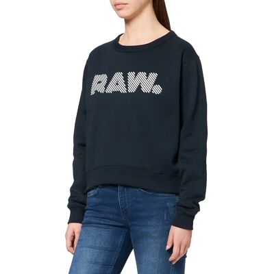 G Star G-STAR Sweatshirt - Heavy sherland sweat r mörk blå - Sweatshirt G Star G-STAR Sweatshirt - Heavy sherland sweat r mörk blå - Sweatshirt