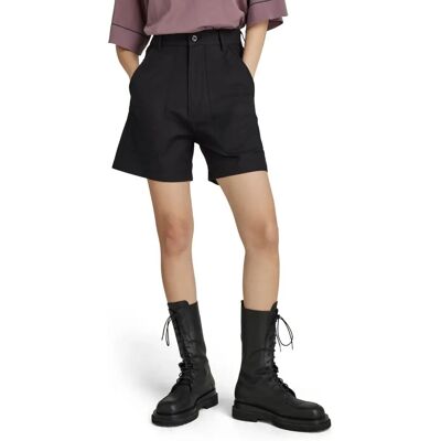 G-Star Raw 3d Fatigue Shorts - Coton Noir - Taille 25 G-Star Raw 3d Fatigue Shorts - Coton Noir - Taille 25